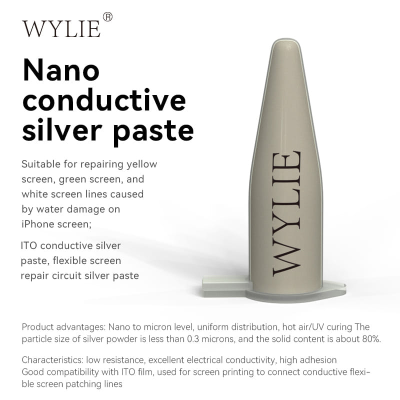 WYLIE ITO Solder NANO Paste iPhone Damaged Screen Lines Repair