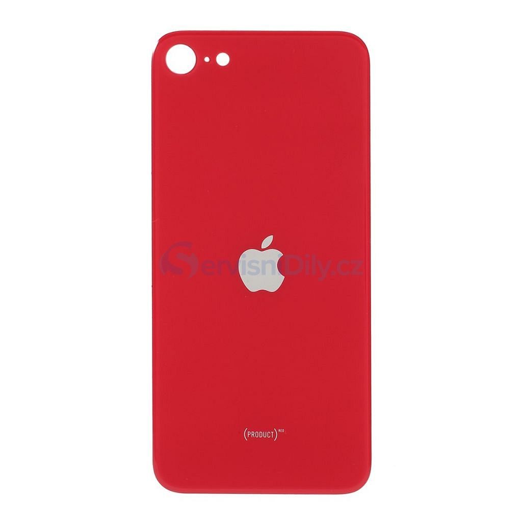 iPhone SE Back Glass - Red