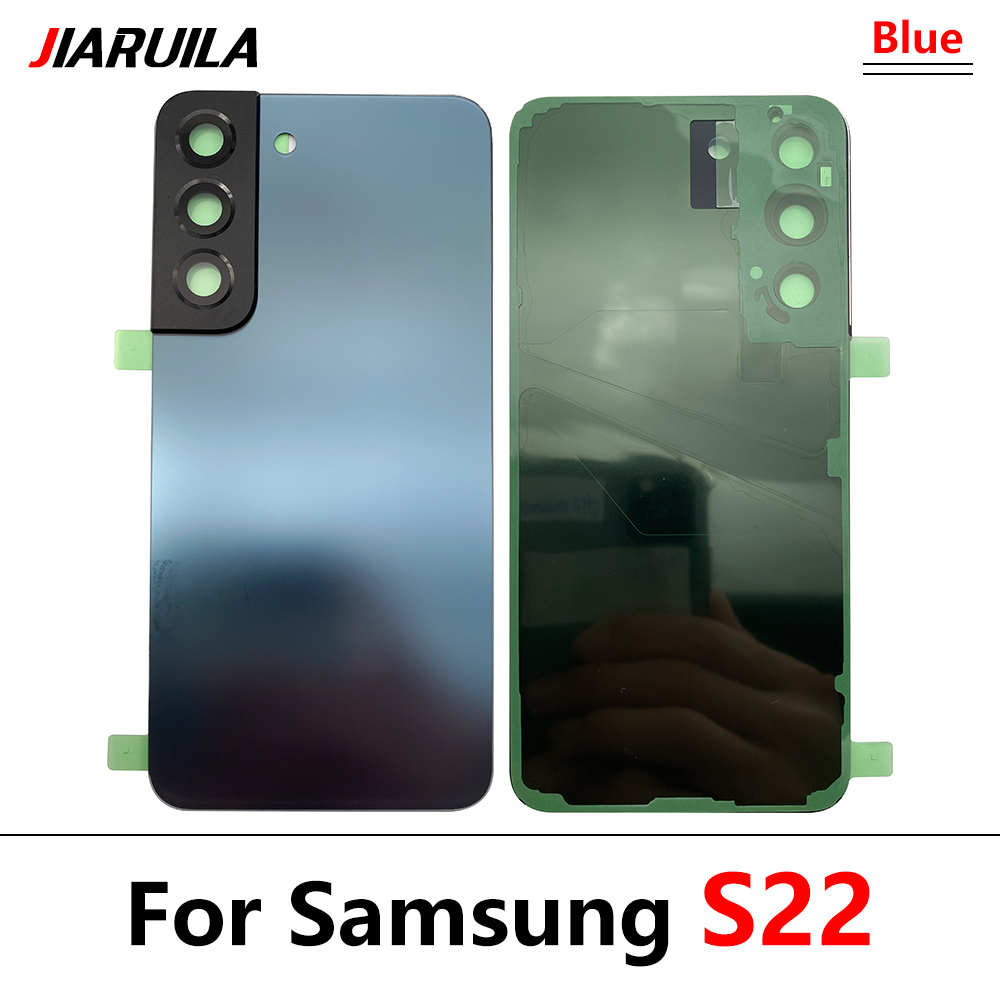 Samsung S22 Back Glass - blue