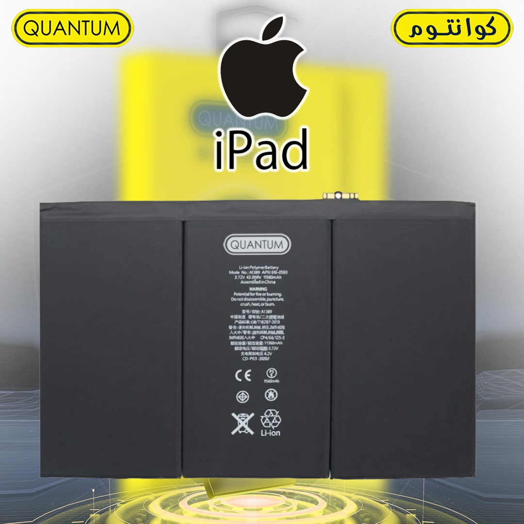 QUANTUM iPad Batteries