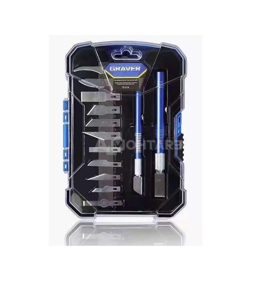 15 in 1Blades Craft Artwork Cutting Knife Stencil