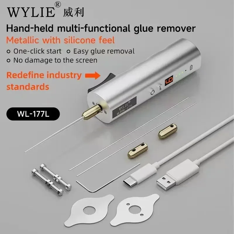 Wylie WL-177L Removal Glue Grinder Screen Deglosser Hand-held Multi-functionsl Phone Liquid Crystal Separation OCA Film