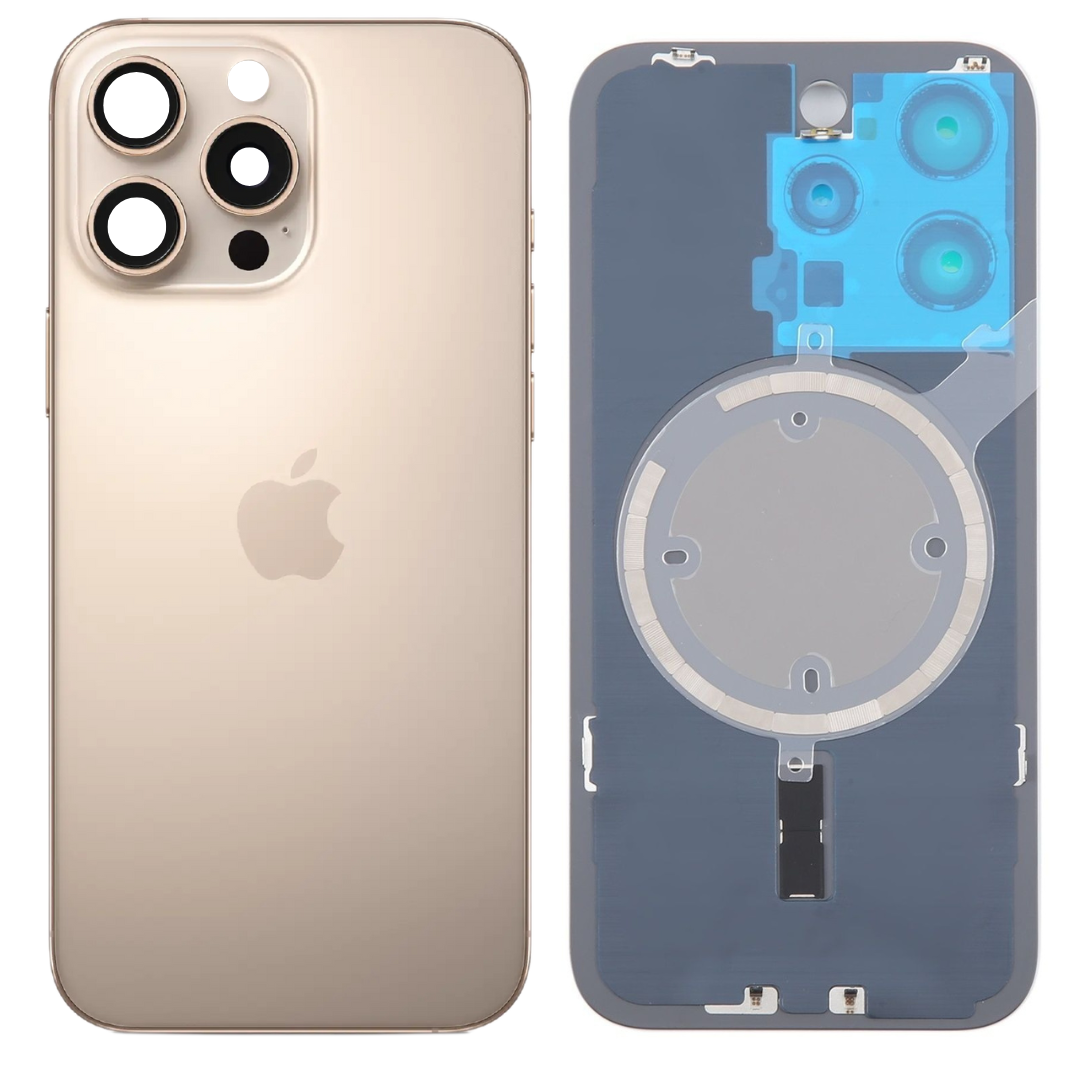 iPhone 16 Pro Max Back Rear Glass - Gold