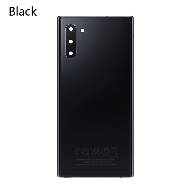 Samsung NOTE 10 Back Glass - black