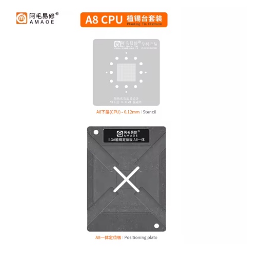 AMAOE Collection CPU Stencil iPhone 6G to15PM - A8