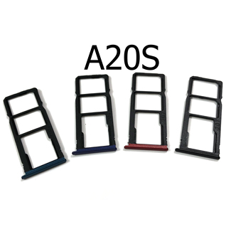 Samsung A20S SIM Tray Door Card Holder - red