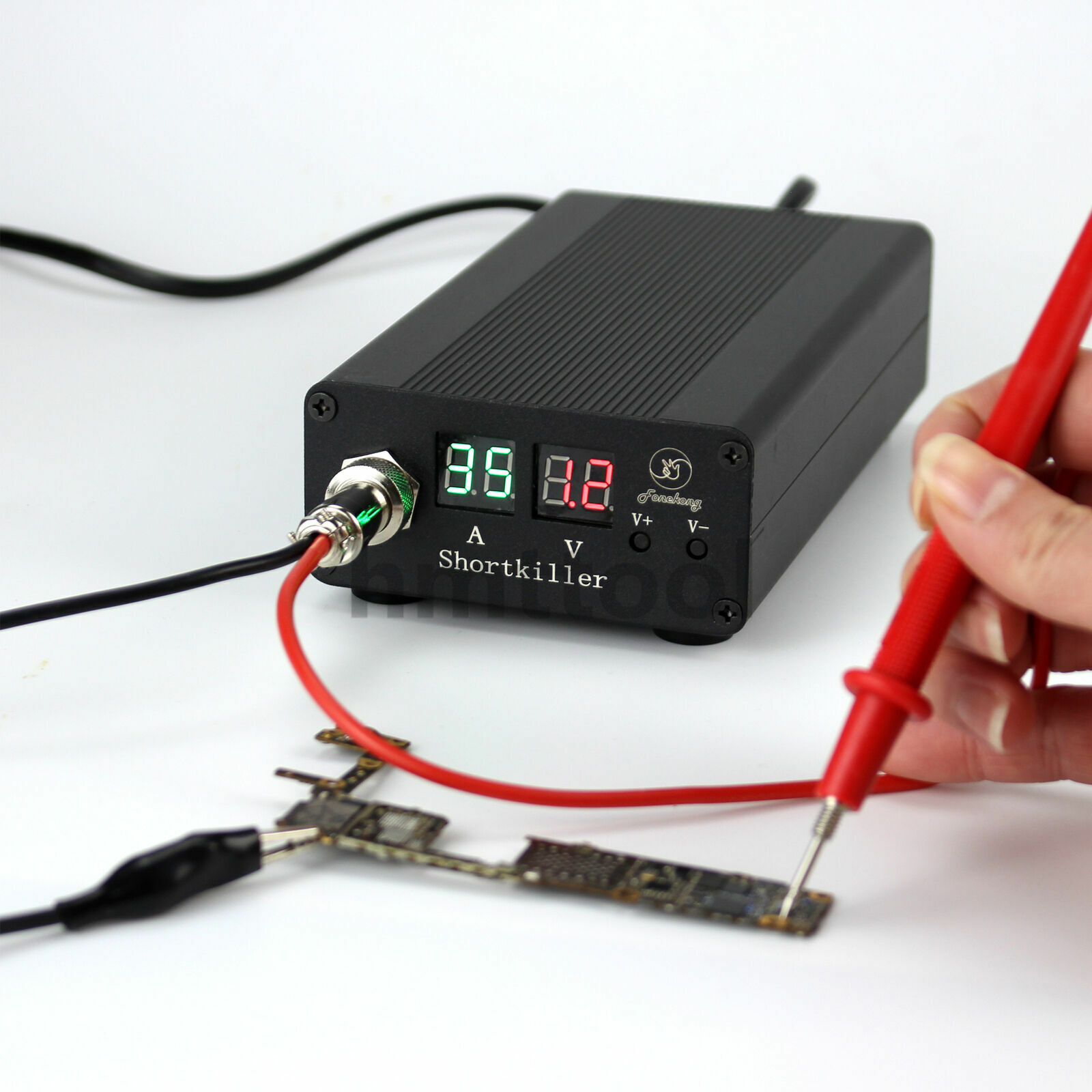 Fonekong Shortkiller Mobile Phone Motherboard Short Circuit Detection Tool Box For Logic Board Short Circuit Burning Test Repair