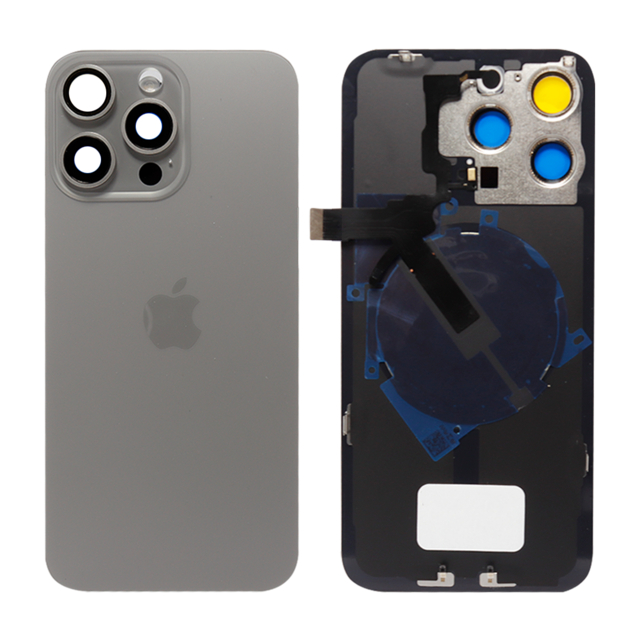 iPhone 15 Pro Back Glass FULL Cable - GRAY