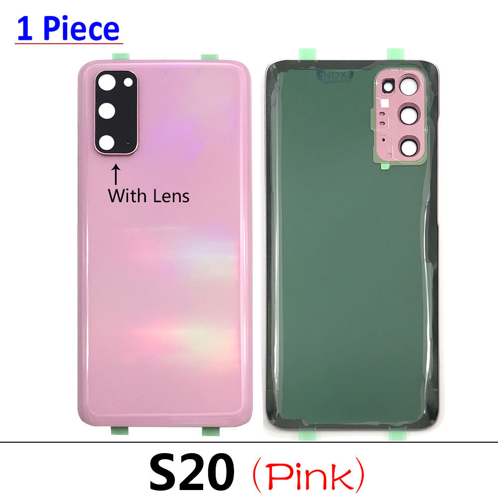 Samsung S20 Back Glass - pink