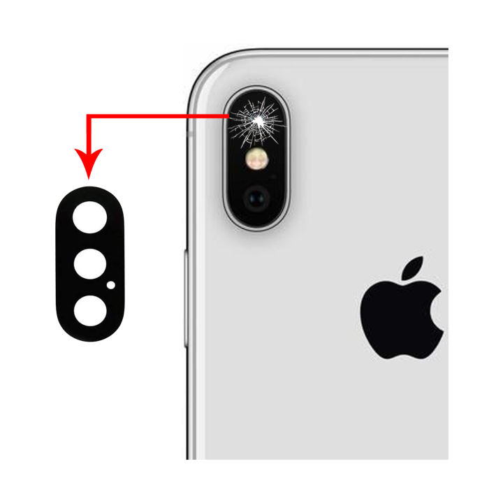 iPhone X Camera Lens Glass AA Quality