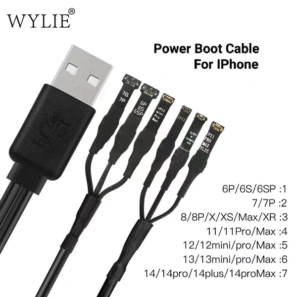 WYLIE iPhone Power Cable Boot 6-14PM