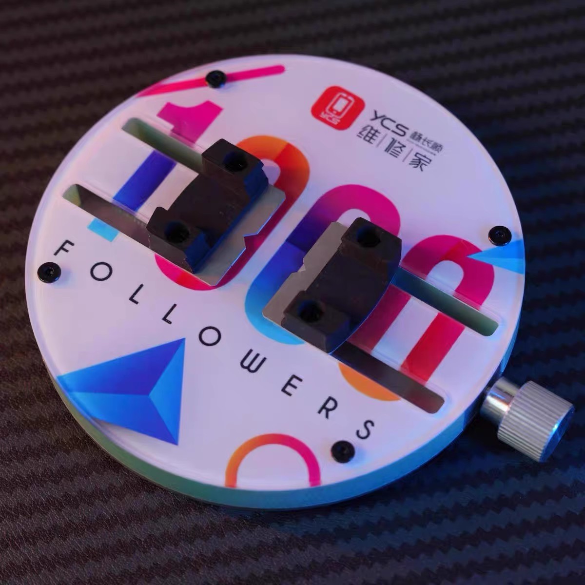 YCS-H03 PRO Universal Mobile Phone PCB Holder  Fixture Motherboard Soldering BGA CPU IC Chip Mini Glue Tin Removal Repair Clamp