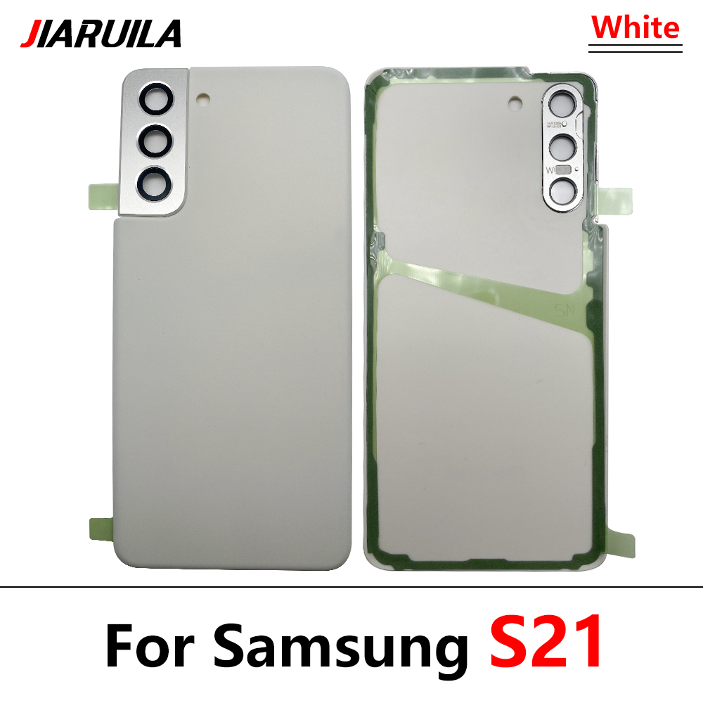 Samsung S21 Back Glass - white