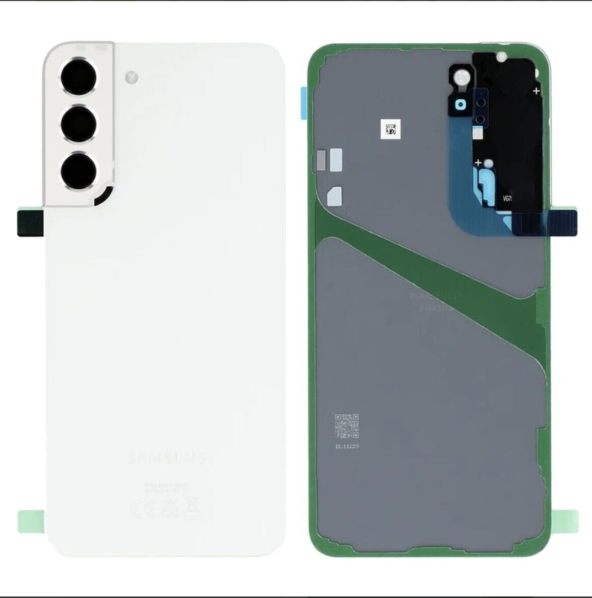 Samsung S22+ PLUS Back Glass - white