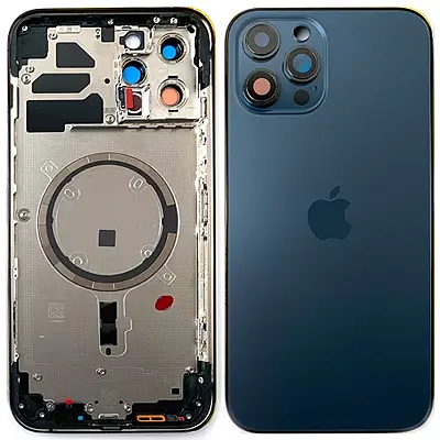 iPhone 12 Pro Max Housing 2nd Hand After ORIGINAL - Blue