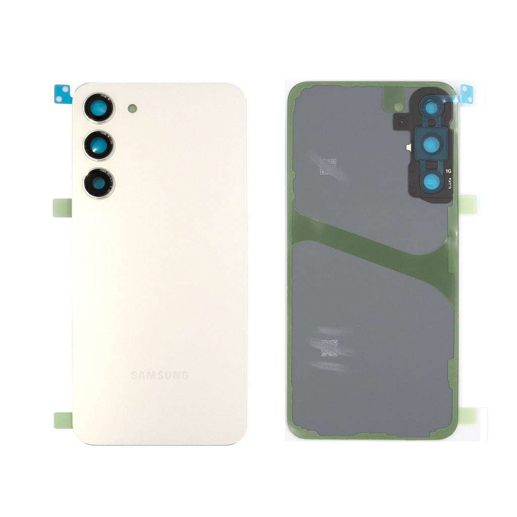 Samsung S23 Plus Back Glass original - White
