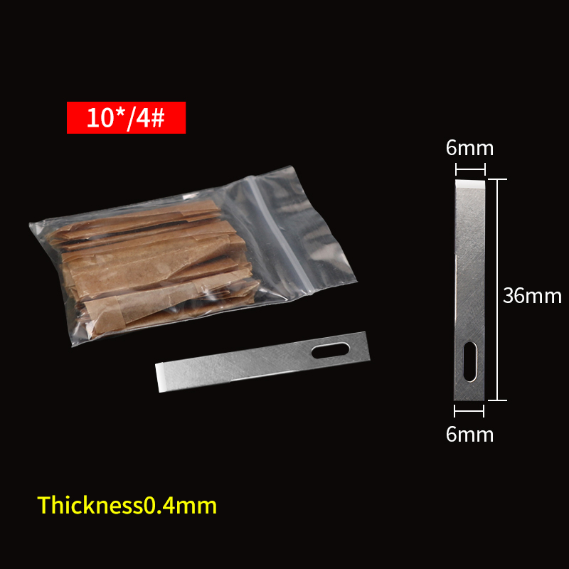 Glue Scraper Blade Remover Flat Mouth Blade - 4