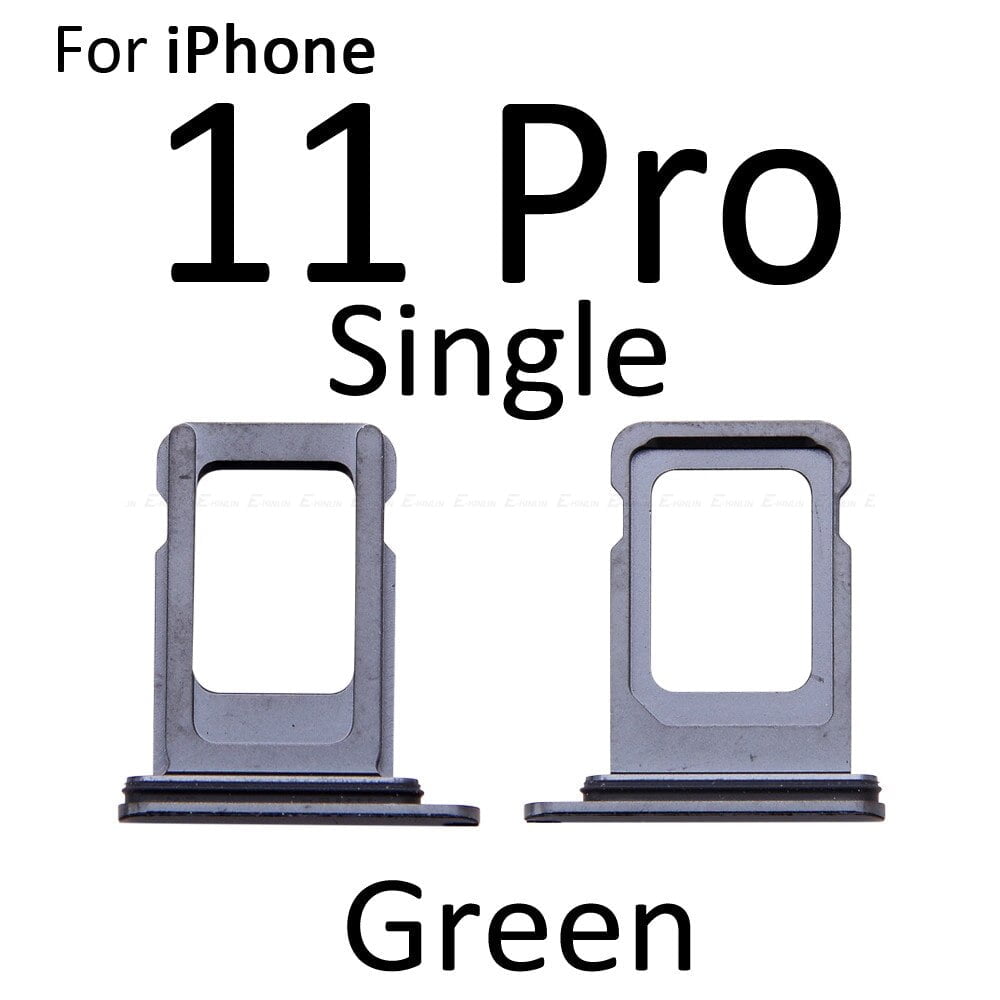 iPhone 11 Pro & 11 Pro Max 2 SIM Door Tray - Green