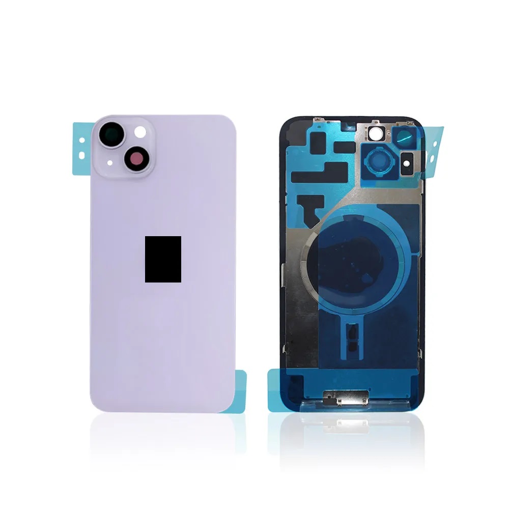 iPhone 14 Back Glass Full Metal - Purple